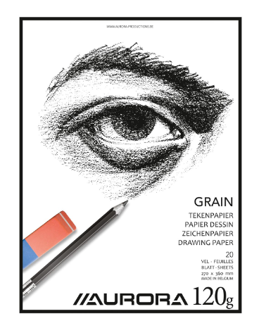 Drawing pad A4, 120g, 20 sh.